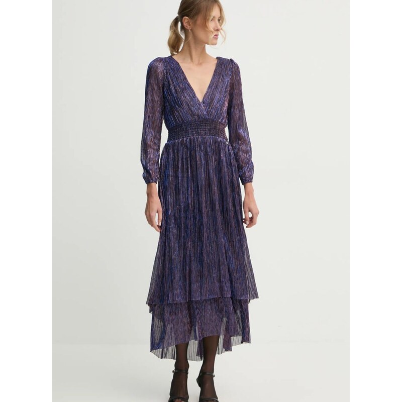 Haljina Pepe Jeans ALTHEA midi, širi se prema dolje, PL953637