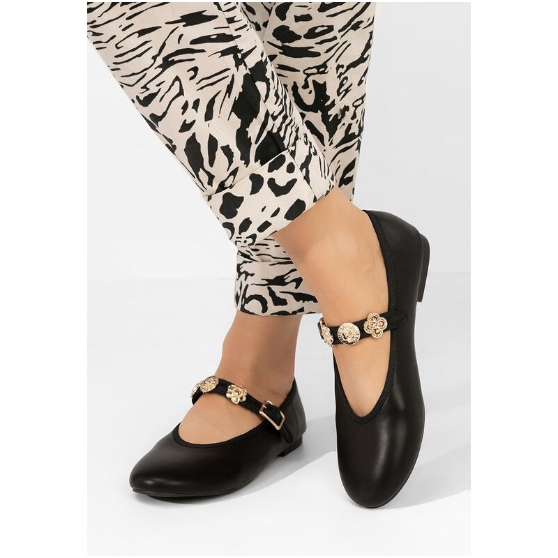 Zapatos Balerine Christena crno