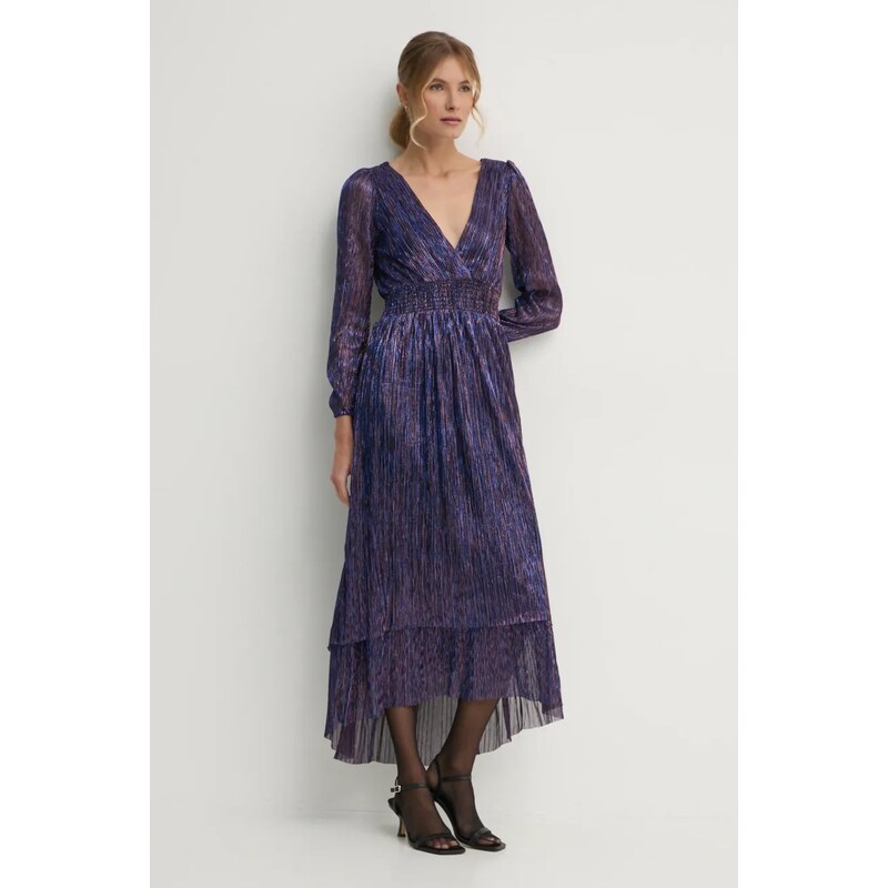 Haljina Pepe Jeans ALTHEA midi, širi se prema dolje, PL953637