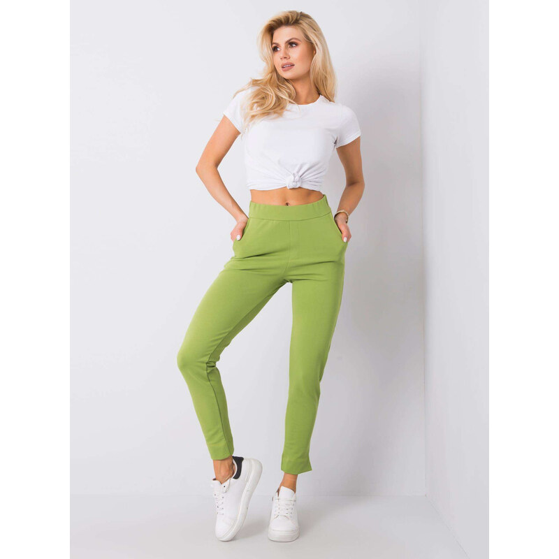 BASIC Feel Good Sweatpants-RV-DR-5222.59-light green