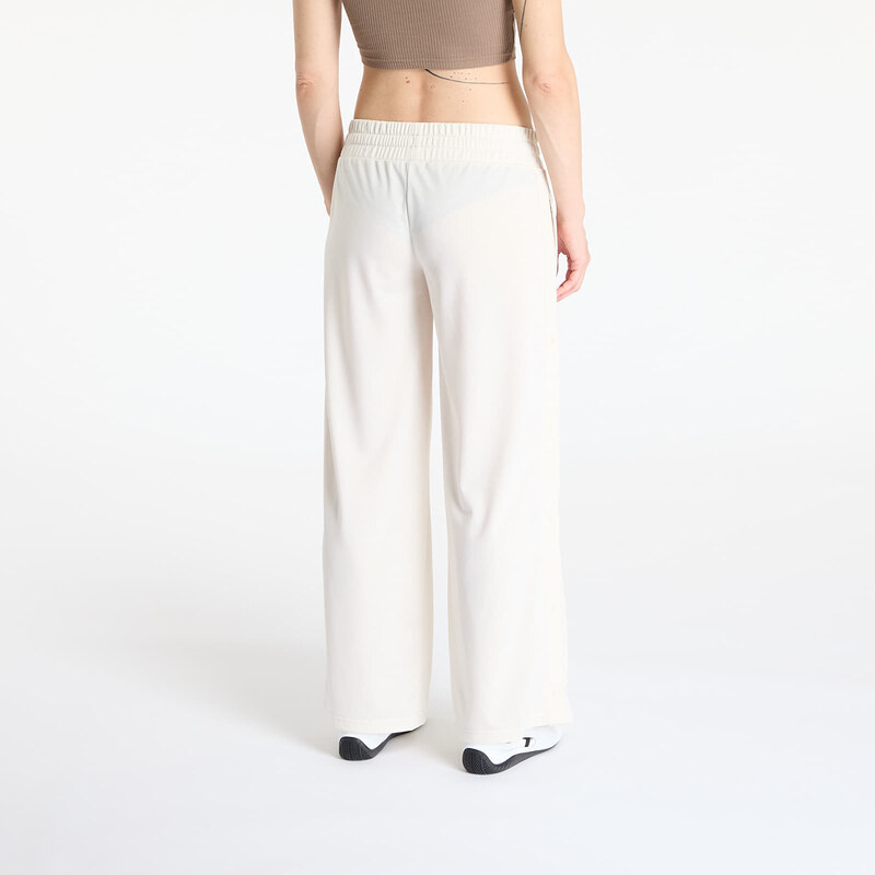 Hlače Puma Wardrobe Essentials Low Rise Popper Pants Alpine Snow