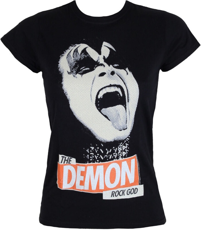 Metalik majica žensko Kiss - Rock God - LOW FREQUENCY - KIGS070015