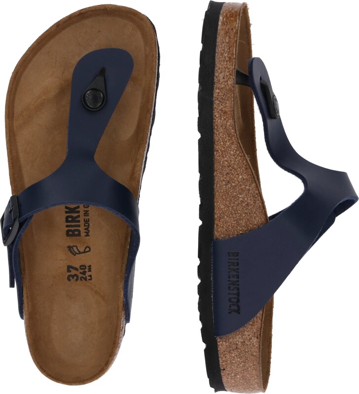 BIRKENSTOCK Japanke 'Gizeh' tamno plava