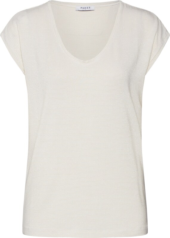 PIECES Majica 'PCBillo' prljavo bijela