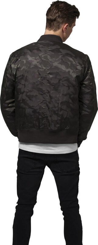 Urban Classics Prijelazna jakna maslinasta / tamno zelena