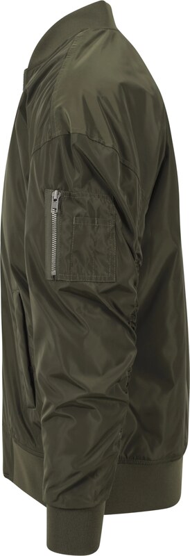 Urban Classics Prijelazna jakna maslinasta
