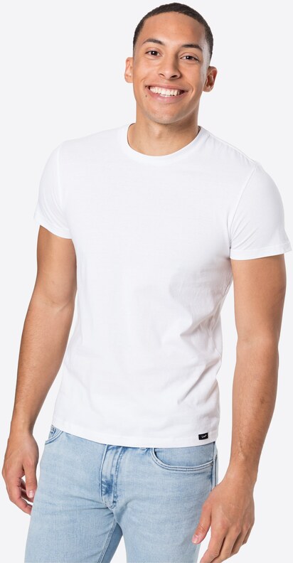 Lee Majica 'TWIN PACK CREW' bijela