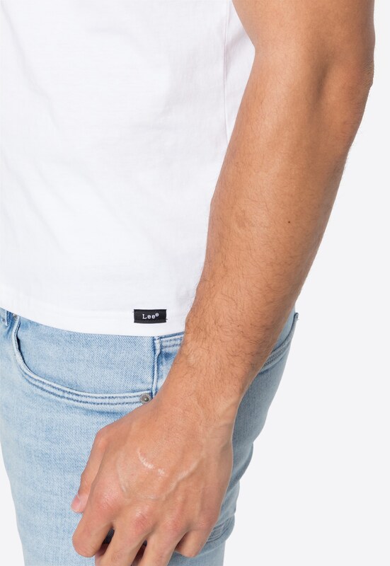 Lee Majica 'TWIN PACK CREW' bijela