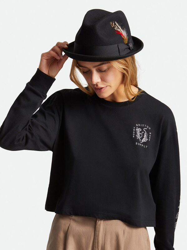 Brixton Šešir 'GAIN' crna