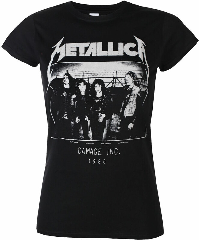 Metalik majica žensko Metallica - Master of Puppets Photo Damage Inc. Tour - ROCK OFF - RTMTLGSBDAM METTS32LB