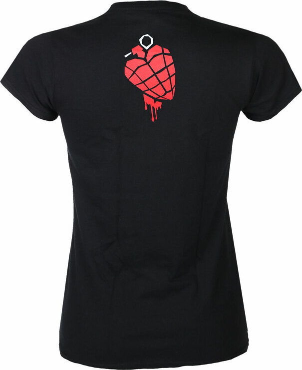 Metalik majica žensko Green Day - AMERICAN IDIOT HEART - PLASTIC HEAD - PHD12450G