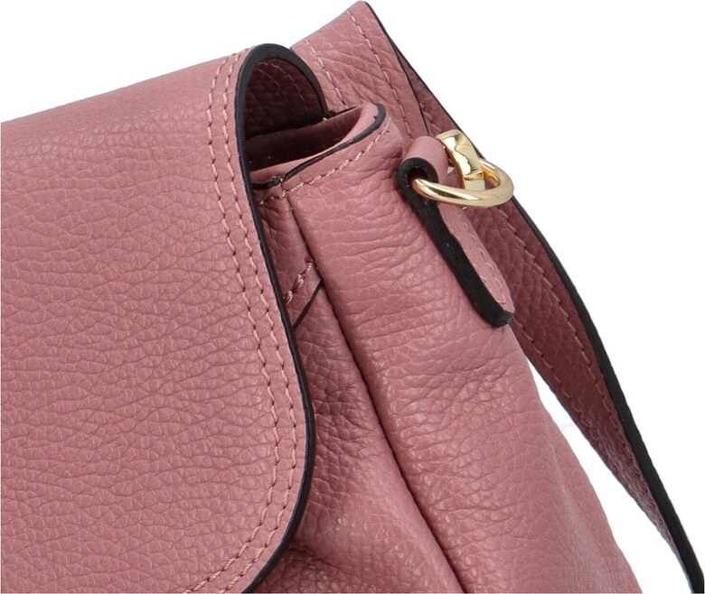 Delami Vera Pelle Luksuzna ženska kožna torbica Alka, antikno ružičasta