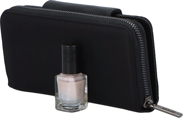 Coveri Trendovski ženski novčanik od umjetne kože Funo, crni