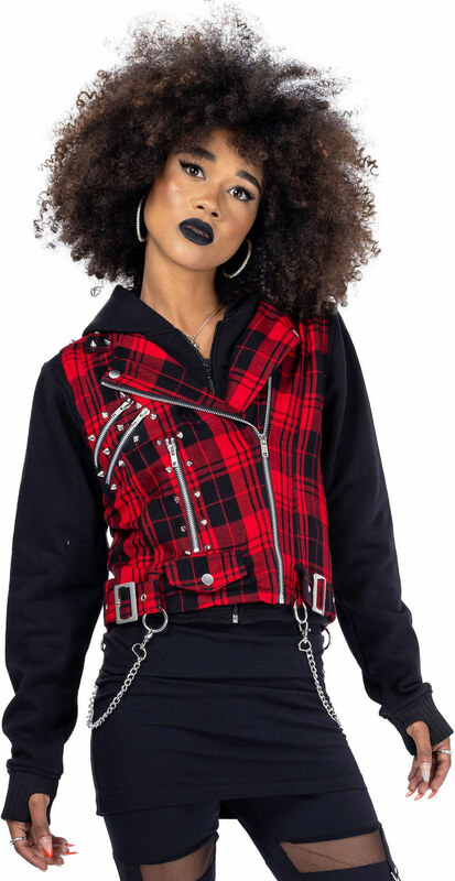 Majica s kapuljačom - EVILYN - HEARTLESS - POI1203