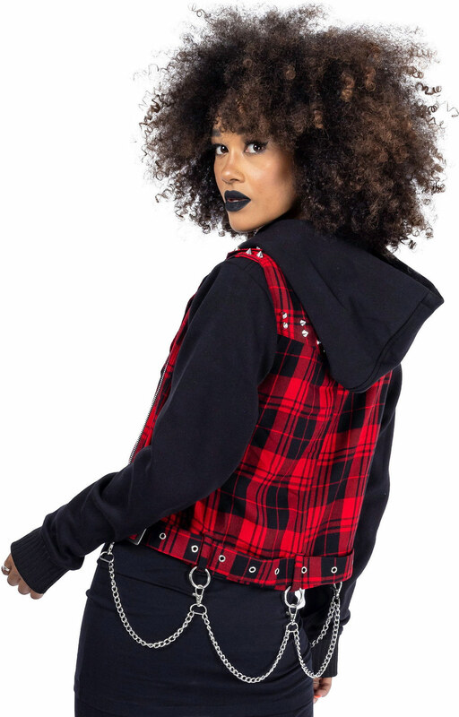 Majica s kapuljačom - EVILYN - HEARTLESS - POI1203