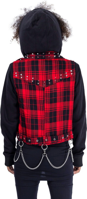 Majica s kapuljačom - EVILYN - HEARTLESS - POI1203