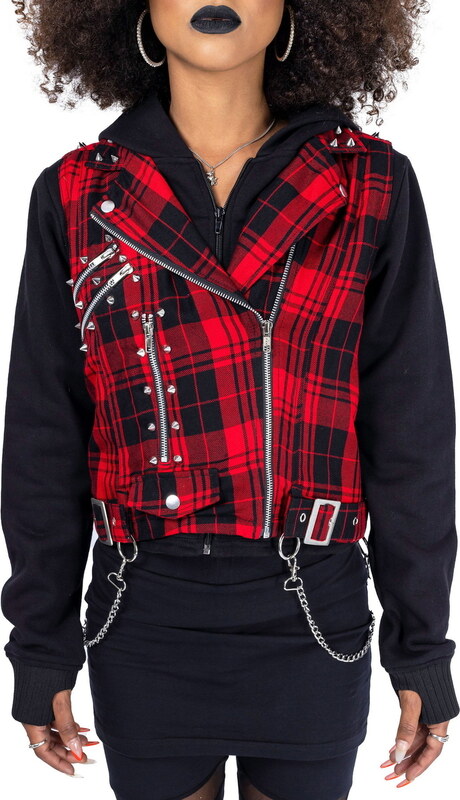 Majica s kapuljačom - EVILYN - HEARTLESS - POI1203