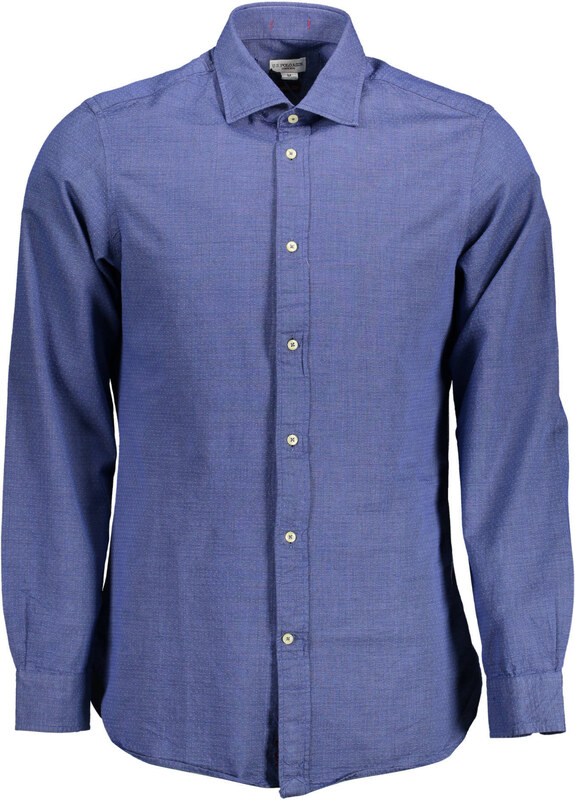 US Polo Assn Plava muška košulja dugih rukava