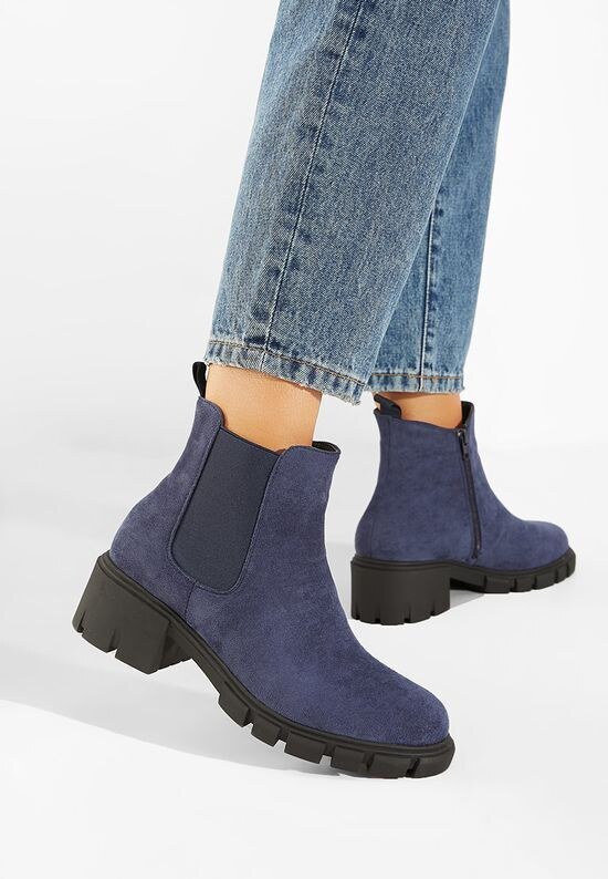 Zapatos Ženske gležnjače plave Alyona