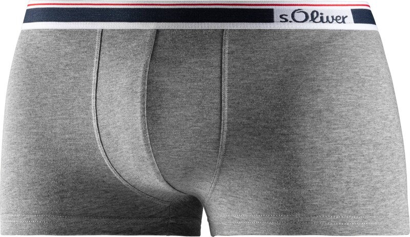 s.Oliver Bokserice siva / menta / crna / bijela