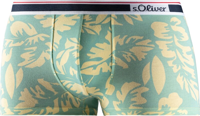 s.Oliver Bokserice siva / menta / crna / bijela