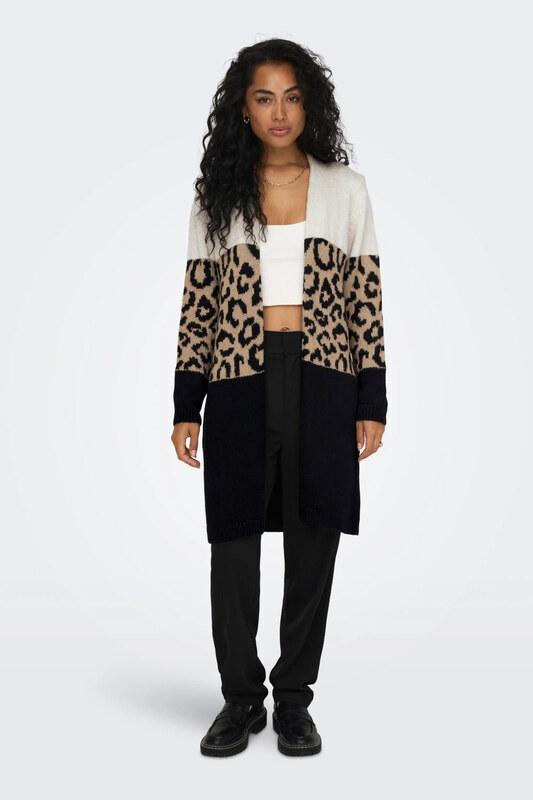 Only Samo kardigan s leopard uzorkom