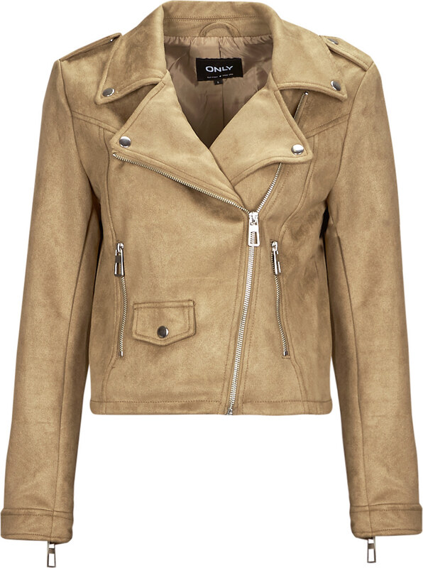 Only Kožne i sintetičke jakne ONLSCOOTIE FAUX SUEDE BIKER JACKET OTW Only