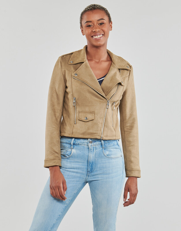 Only Kožne i sintetičke jakne ONLSCOOTIE FAUX SUEDE BIKER JACKET OTW Only