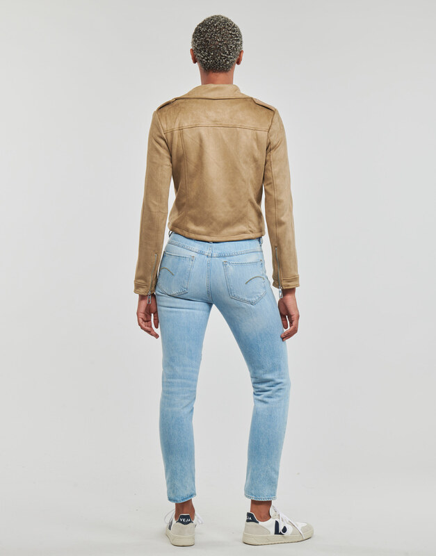 Only Kožne i sintetičke jakne ONLSCOOTIE FAUX SUEDE BIKER JACKET OTW Only