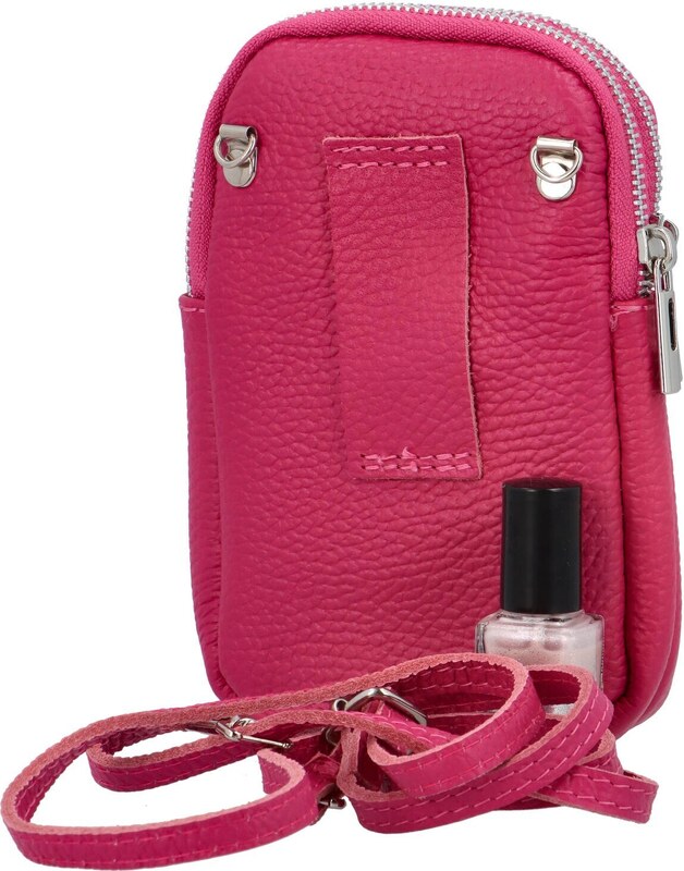 Delami Vera Pelle Trendi ženski kožni džep Lisa, ružičaste boje