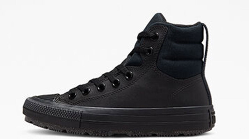 Converse Chuck Taylor All Star Berkshire Boot Leather - Žene - Tenisice Converse - Crno - A01523C