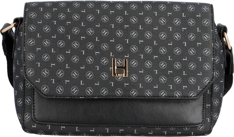 L&H Trendi ženska torba preko tijela, od umjetne kože, Ceceeli, crna