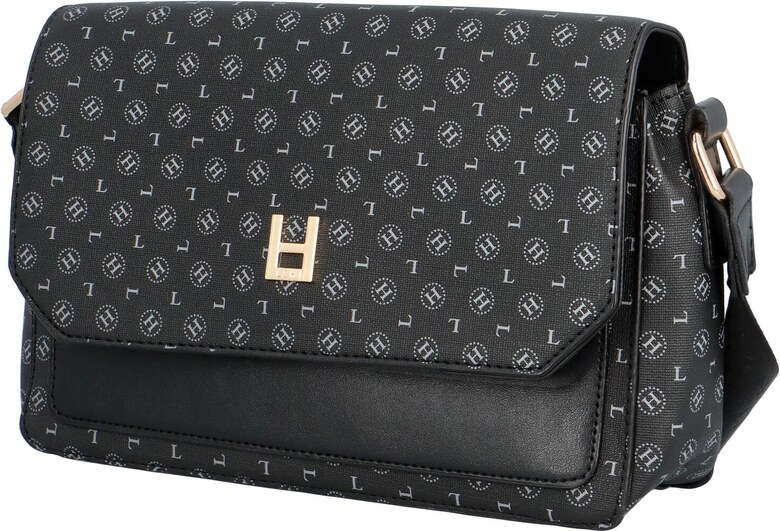 L&H Trendi ženska torba preko tijela, od umjetne kože, Ceceeli, crna