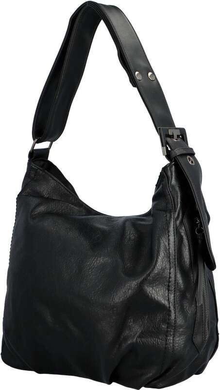 Romina & Co. Bags Elegantna ženska kožna torbica Debrasa, crna