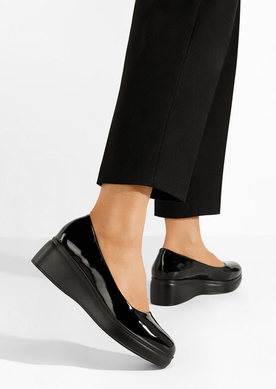 Zapatos Cipele s platformom Milanca V2 crno
