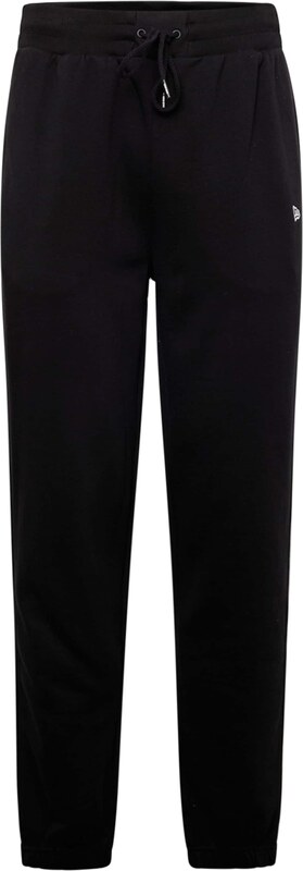 NEW ERA Hlače 'ESSENTLS' crna / bijela