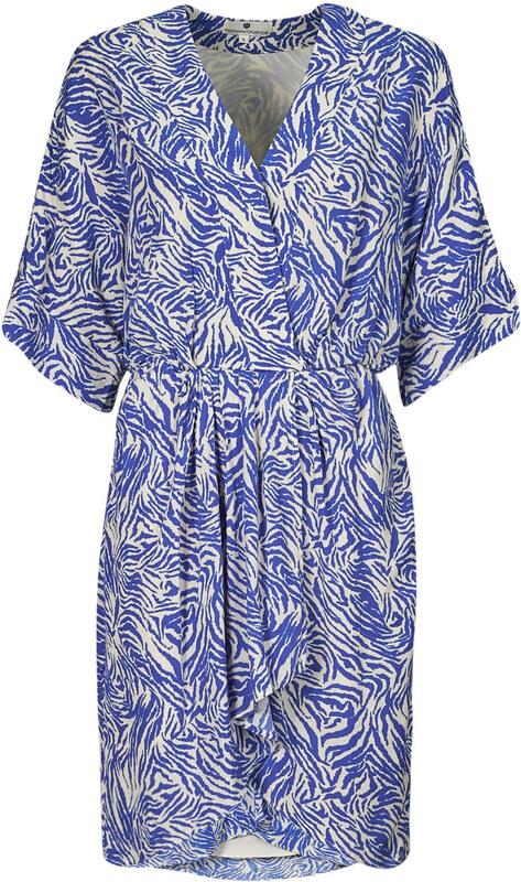 Freeman T.Porter Duge haljine ROZA ZEBRURE Freeman T.Porter