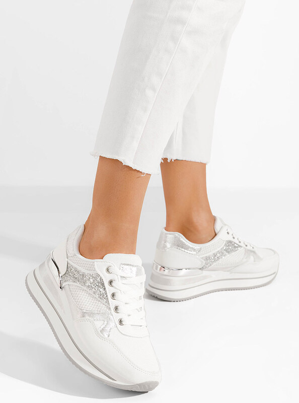 Zapatos Tenisice sa platformom Camora bijele