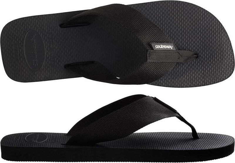 Havaianas Urban Basic Material Black Unisex - Flip Flop Havaianas - Crna - H4148427-0090-BRA-39/40