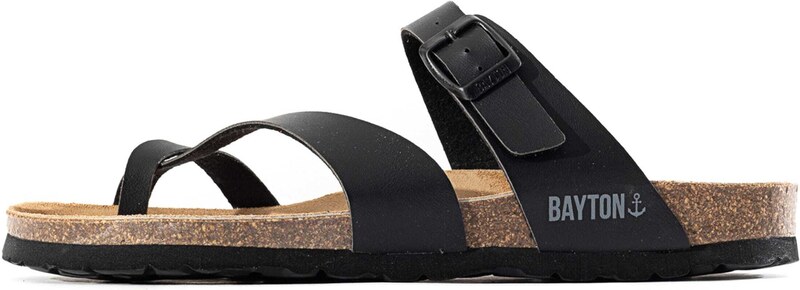 Bayton Natikače s potpeticom 'Diane' siva / crna