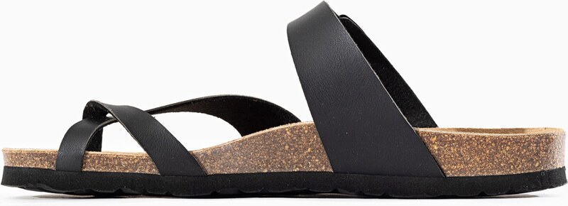 Bayton Natikače s potpeticom 'Diane' siva / crna