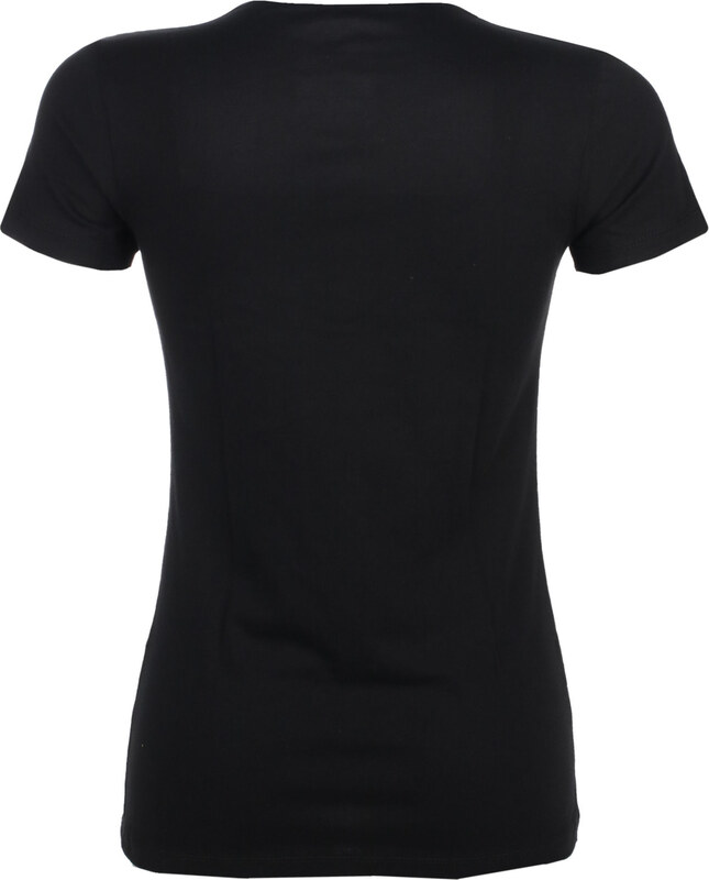 Ulična majica žensko - HEART ROSE - BLACK HEART - 13596