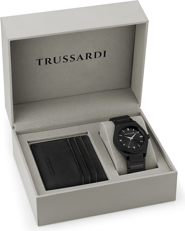 Set sat i etui za kartice Trussardi