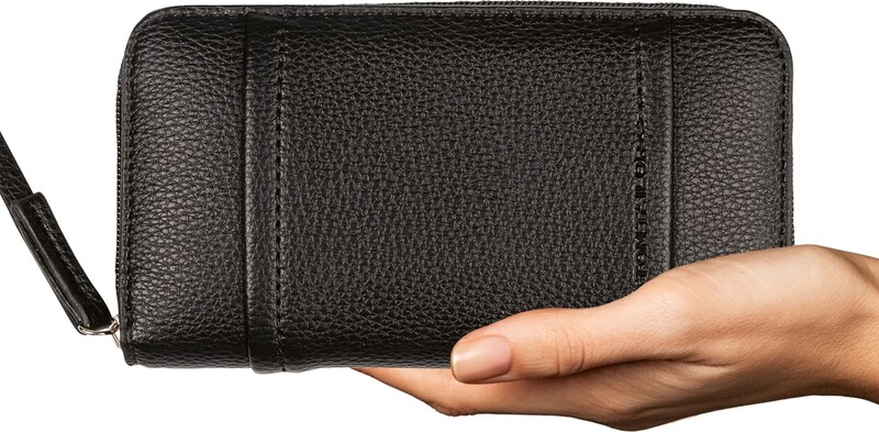 TOM TAILOR Novčanik 'Beca' crna