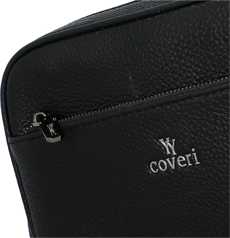 Coveri Moderna mala ženska torba preko tijela od umjetne kože Kirikay, crna