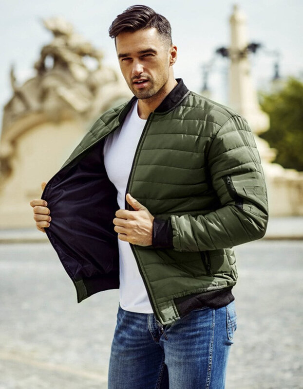 Muška jakna DStreet A zelena