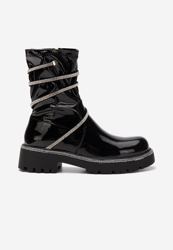 Zapatos Ženske gležnjače Catina crno