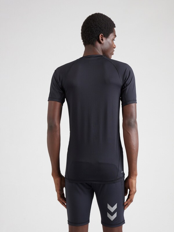 Hummel Tehnička sportska majica crna / bijela