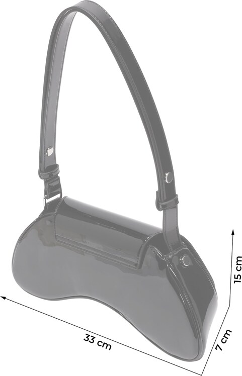 DIESEL Ručna torbica 'PLAY' crna