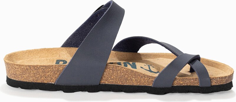 Bayton Natikače s potpeticom 'Diane' antracit siva / crna